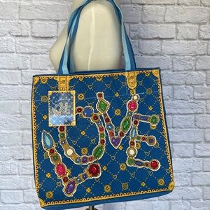 Brighton Glittering Love Tote New